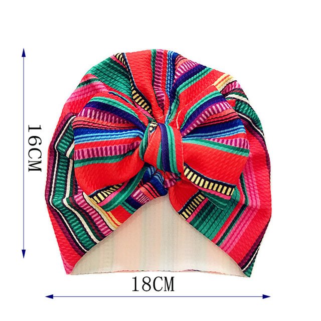 Baby Turban Headwrap – Knot Bow Headband, 6m-18m - Image 6
