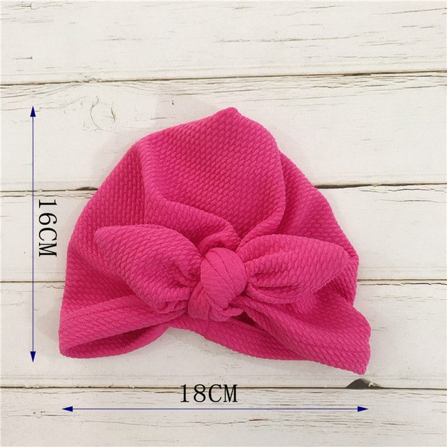 Baby Turban Headwrap – Knot Bow Headband, 6m-18m - Image 4