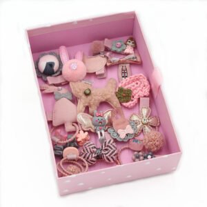 Alternative view of Princess Hair Clips Set – 24 Piece Crown Hairpins for Kids